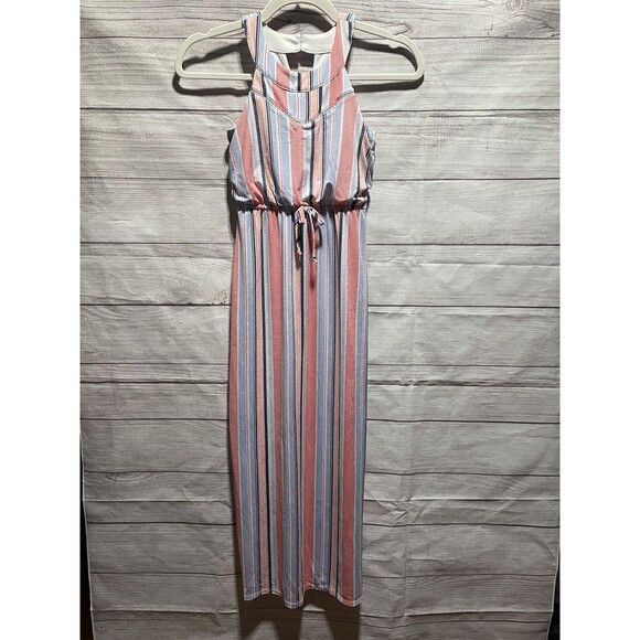 Three Pink Hearts Small girls sleeveless multicolor long dress 44.9093 - Picture 1 of 8